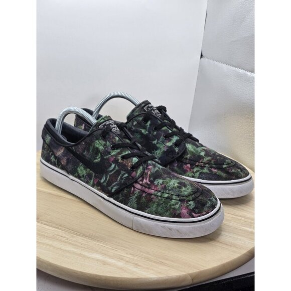 Nike SB Zoom Air Stefan Janoski Men 8.5 Digi Floral Palm Skate Shoes 705190-301 - Picture 5 of 9